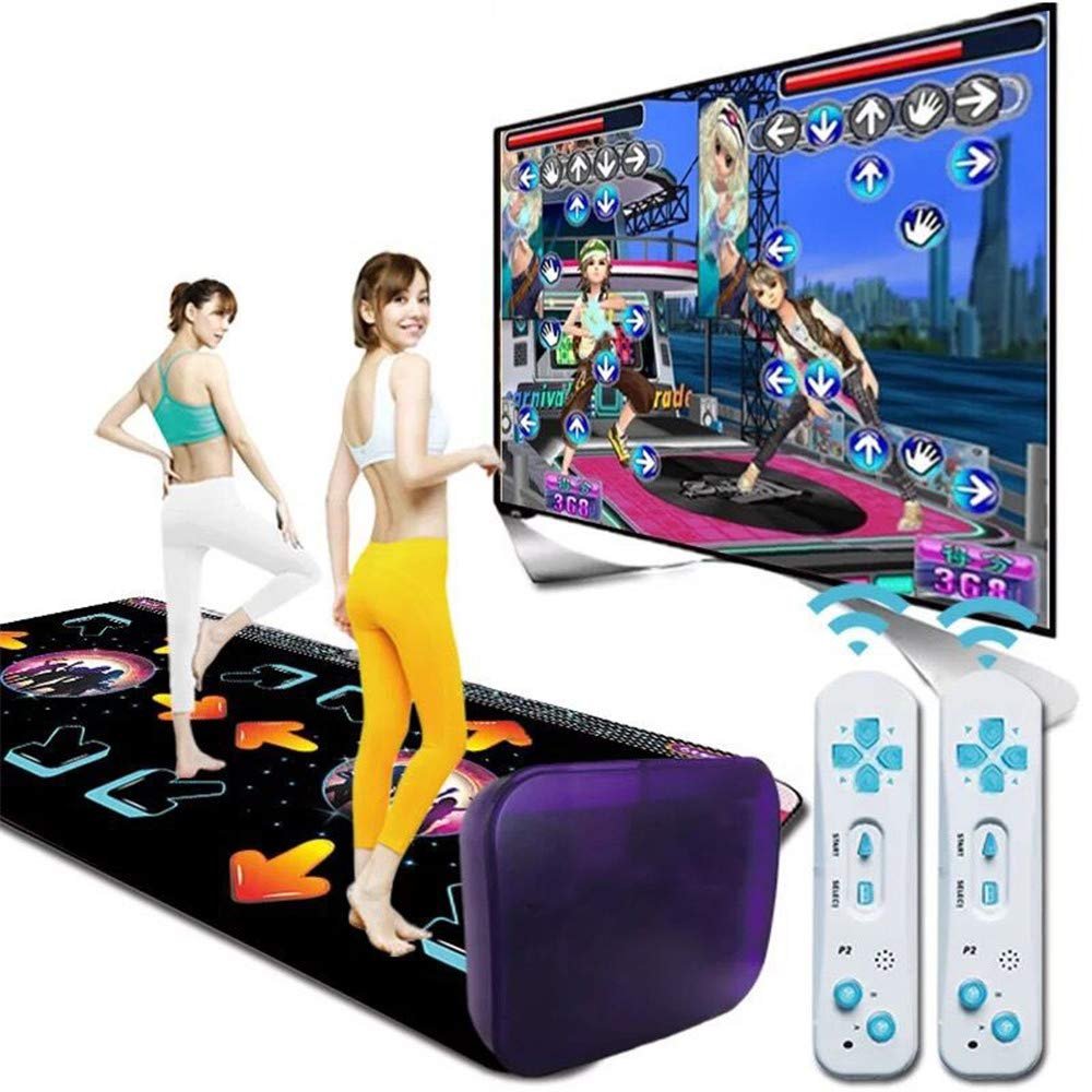 rutschfeste Tanz-Step-Tanzmatte USB HD, TV AV Videospiel Dance Mats Pads, Musikspielmatte fr Erwachsene/Kinder, Ta