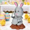 Bubble Machine Kids, Compact,  Versatile Sturdy Rabbit Blower Toy Music, Light Easter Bunny DIY, Painting Area Design Girl Indoor | Multipurpose Outdoor Indoor Utility Functional view 3