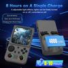 R36TMAX Retro Handheld Game Console, Portable Retro Gaming Console with 4.0 CRT-Inspired Screen, 4000mAh Arcade Classics, Supports Multiple Emulators, WiFi Network Battling, 64GB (Gray) view 4