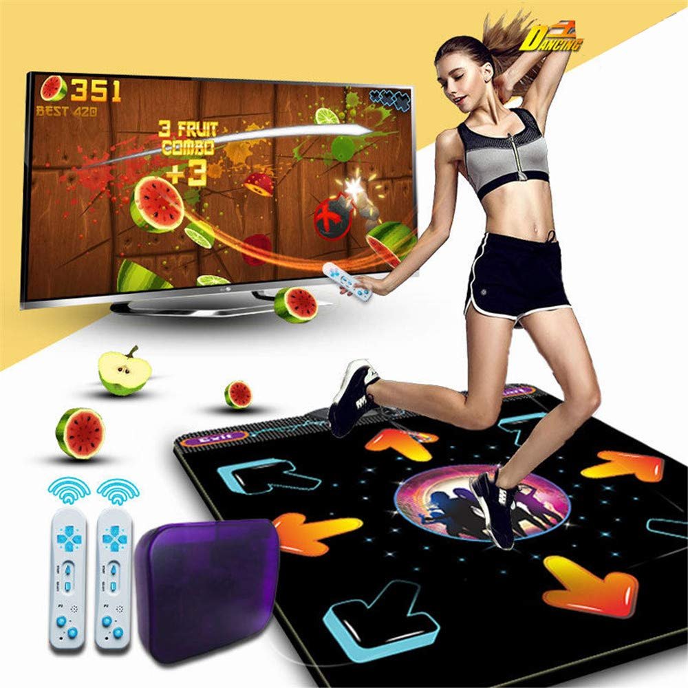 Tanzmatte, Tanzspiele im Arcade-Stil mit integrierten Musiktiteln und drahtloser Technologie,Tanzmatte Tanzmatte rutschf