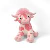 13 Inch Pink Cow Stuffed Animal, Adorable Plush Cow Doll, Floppy Dairy Cattle Soft with Rose, Soft Valentine Decorations, Gifts for Her & Boyfriend Kids Boys Girls Lover (Cow A) view 1