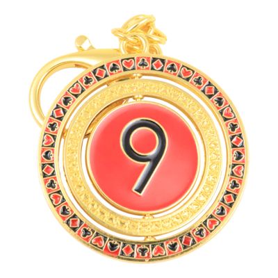 Feng Shui Number 9 Twirling Wealth Amulet