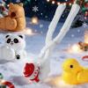 5Pcs Snowball Maker Clips Snow, Snow Toys, Cartoon Capybara Snowman Ice Mold Tool - Snows Ball Maker Tool for Winter Outdoor Activities Home Party, Reusable Suitable for Adults and Children view 3