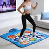 SUNGOOYUE Dance Pad, Electronic Music Mat with 80 Sounds Foldable Non Slip Playmat for Kids Adults Gift for for 3 to 12 Years Old Girls Birthday Toys Gifts (Blue) view 2