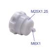 Optical Glass Lens Mini Prism with Plastic Housing for Total Station Silver Coated Mini Prism view 2