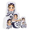 Russian Nesting Dolls for Kids Wooden Matryoshka Doll Set Hand Painted Craft Toy Gift for Birthday and Ornament view 1