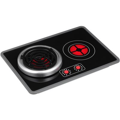 Garneck Kitchen Stove Toy for Kids: Cooking Stove Model with Light and Sound Effect Pretend Play Game Kitchen Appliances Accessories for Toddler