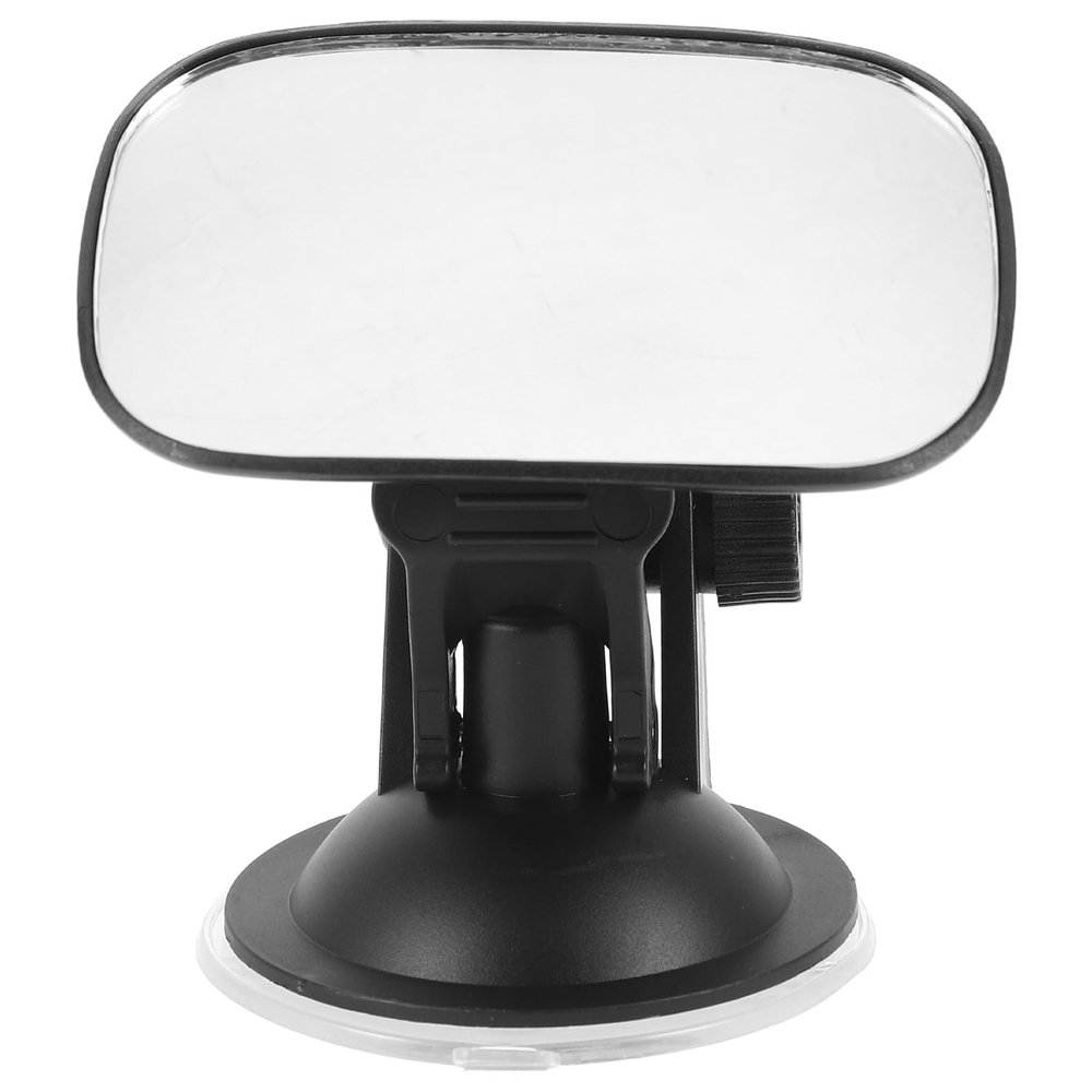 Abaodam Car Mirror for Rear Facing Car Seats Rearview Mirror with Suction Cup Fixed Headrest Clamp for Travel and Vehicle Use