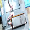 Aluminum Servo Mount for 1/10 Tamiya R/C MF01X - Blue view 2