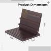 3-Tier American Flag Coin Holder, Wooden Tabletop Display Stand Holds 70-80, Commemorative Coin Display Stand view 4
