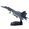 Flying Airplane Model 1/100 Scale Diecast Metal Alloy Russia Fulcrum Flanker SU 35 Su-35 SU35 Aircraft Airplane Fighter Model Toys Aviation Airbus view 3