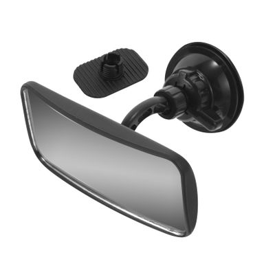 Abaodam Car Rearview Mirror with Adjustable Suction Cup 360 Rotatable Auto Rearview Mirror for Safety