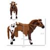 Interactive Riding Toy Horse with Realistic Sounds and Soft Plush Design for Indoor Play and Active Engagement view 2
