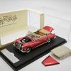 1:64 Scale 1959 Benz 300D Convertible Diecast Model Car with Soft Top, Multiple Colors, 6 Pack Collection (Red) view 1