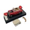 1:64 Scale 1959 Benz 300D Convertible Diecast Model Car with Soft Top, Multiple Colors, 6 Pack Collection (Red) view 2