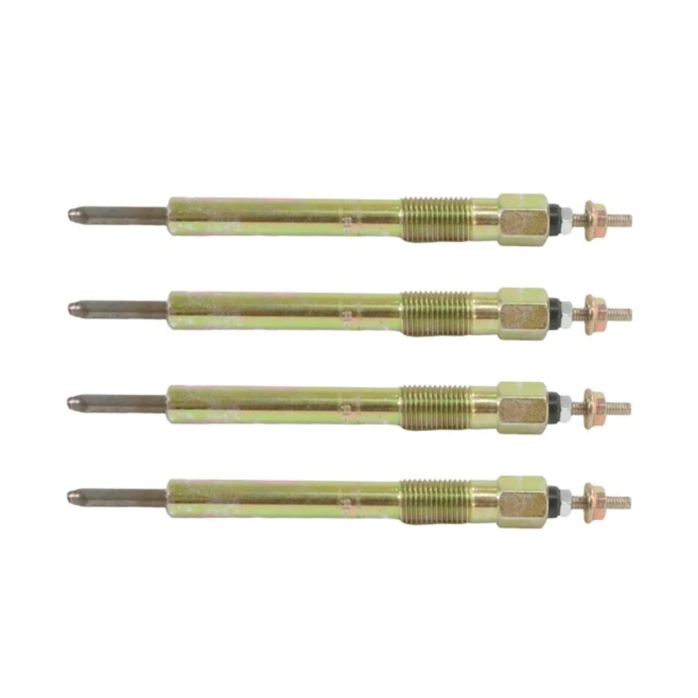 Compatible with Isuzu for NPR NKR NQR for Trooper for Pickup Truck Car Glow Plug Auxiliary Heater Kit 4PCS 8-94133-759-9 Glow Heater Plugs