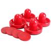 4pcs Table Hockey Putter Professional Mini Hockey Batting Putter Replacement with 4 Pucks Entertainment Table Game Accessories view 4