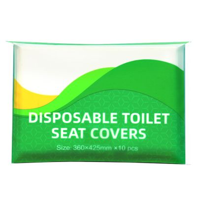 10PcsToilet Seat Covers Disposables Flushable Travel Disposables Toilet Seat Covers for Kids Potty Training Camping Travel Friendly Cover