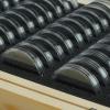 Medal Holder & Display Case - 50 Capsules & Wooden Box for Coin & Dollar Storage (21x13x4.5cm / 8.3x5.1x1.8in) view 2
