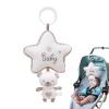 Baby Stroller Hangable Musical Toy: Baby Musical Toy, Cute Lullaby Bunny Doll Sensory Companion for Early Learning in Bassinet, Cribs, Pram, Car Seat, Pushchair view 3