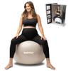 BABYGO Birthing Ball 65cm Oatmeal New view 1
