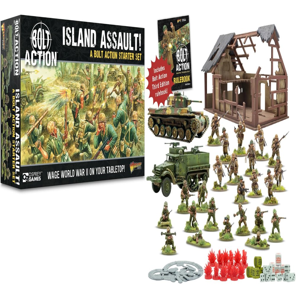 Bolt Action Starter SetIsland Assault! (Third Edition)