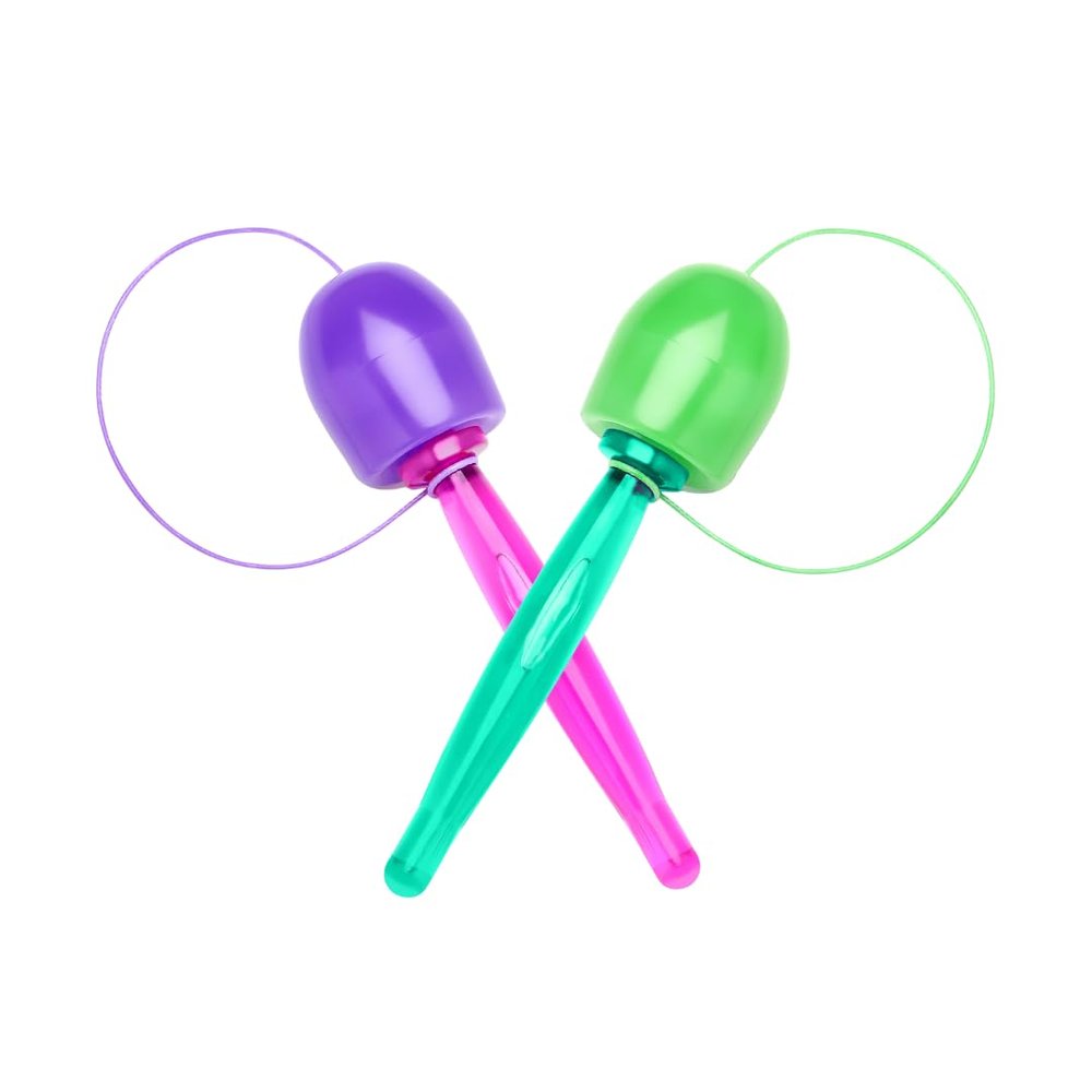 Perinola/Balero, Green & Purple Bundle