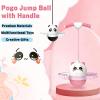 Pogoball  bouncing & balance training toy, Balance Board with Handle, Bouncing Ball with Handle, Pogo Balls for Aldult, Improves Coordination, Perfect for Indoor or Outdoor Use (With light-B) view 4