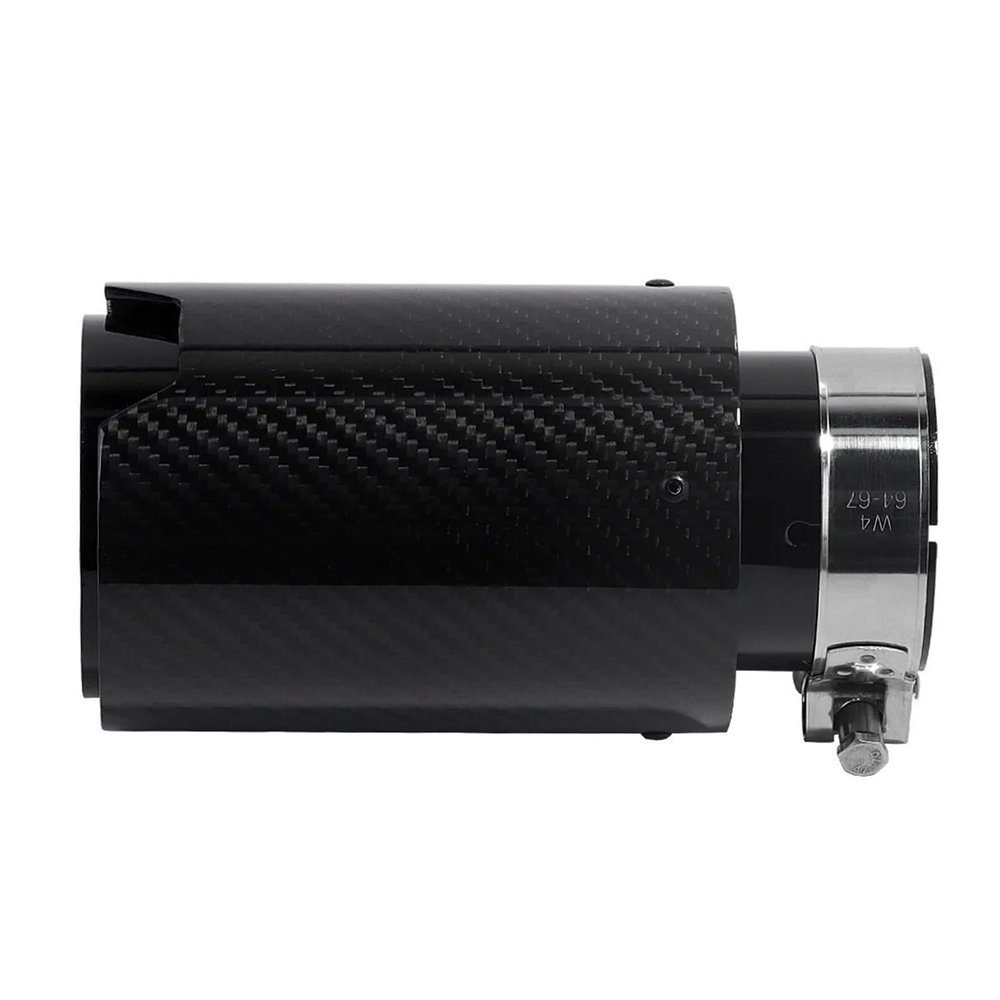Compatible For HWP-WH Imported 63mm Exhaust Tip Suitable Compatible For M-perCompatible Formance Pipeline Carbon Fiber