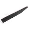 2PCs Side Skirt Winglet Extension Spoiler, Universal Car Side Lip Winglets, Carbon Fiber Style ABS Material, Aerodynamic Side Skirt Winglet Diffuser for Most Vehicles with 9 Screws view 3