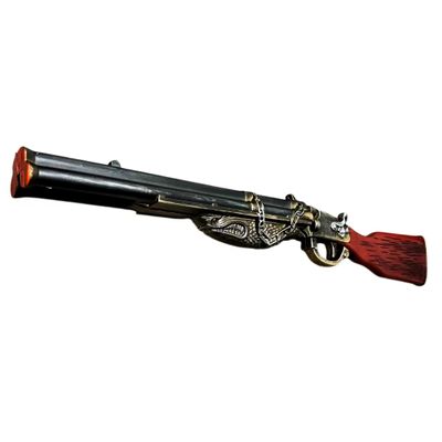 25.75 Steampunk Fantasy Decorative Display Shotgun Prop  Full-Size Lightweight Foam Replica for Adult Collectors & Wall Display
