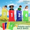 Fcnjsao 4Pcs Sacks Race Bags Easter Party Supplies Polyester Hoppers for Outdoor Play and Event Portable Family Camping Toy view 2