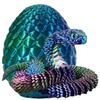 3D Printed Snake Egg, Cool 3D Printer Articulated Crystal Snake Toys for Kids, Surprise Animals Figurines Fidget Snakes Egg Toys for Boys Girls Teen Easter Basket Stuffers, Christmas Stocking Stuffer view 1