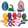 3D Printed Snake Egg, Cool 3D Printer Articulated Crystal Snake Toys for Kids, Surprise Animals Figurines Fidget Snakes Egg Toys for Boys Girls Teen Easter Basket Stuffers, Christmas Stocking Stuffer view 4