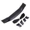 Aluminium Alloy Rear Spoiler Wing Tail Wing for 1/10 RC On Road Racing Drift Car, RC Car Rear Wing Upgrade Part, High Performance Bolt on Design with Powder Coating, Reduce Air Res view 2