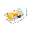 Cardboard Connection Hinges 5Pcs, Corrugated Paper Connector Hinges for DIY Building Toys, Sensory & Early Educational Toy for Kids view 3