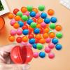 Zani Puff Bingo Balls Raffle Balls 95-100 Pcs, 4cm (1.6 inch) Universal Tally Lottery Balls for Parties, Events, Home & Camping view 3