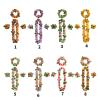 SHYYOULQE Hawaiian Luaus Leis Tropicals Party Supplies Hulas Garland Necklaces Bracelets Headband for Beach Theme Decors Decorations Supplies view 3