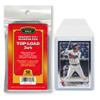 Cardboard Gold Toploader Sleeves - Ultimate Protection Resealable Snug Fit Top Loader Sleeves - Acid Free Archival Safe - Holds Toploaders Securely (75pt-140pt Sleeves, 50 Toploader Sleeves) view 1