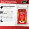 Cardboard Gold Toploader Sleeves - Ultimate Protection Resealable Snug Fit Top Loader Sleeves - Acid Free Archival Safe - Holds Toploaders Securely (75pt-140pt Sleeves, 50 Toploader Sleeves) view 2