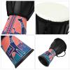 4Inch Portable African Drum Hand Durm Percussions Musical Instrument Rhythm Playing Toy for Adults Drum Beginner Percussions Instrument Educational view 3