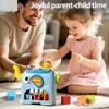 Interactive Shape Sorter Toy,Educational Activity Toy for Toddlers, Fine Motor Skill Development & Cognitive Learning, Durable Plastic Safe Material, Christmas and New Year Gifts for Boys and Girls. view 3