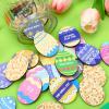 CypherX Easter Egg Fillers  30 Wooden Easter Reward Tokens, Redeemable Easter Egg Prizes, Candy-Free Family Rewards, Colorful Easter Egg Hunt Activities, Reusable Easter Basket Stuffers view 2