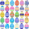 CypherX Easter Egg Fillers  30 Wooden Easter Reward Tokens, Redeemable Easter Egg Prizes, Candy-Free Family Rewards, Colorful Easter Egg Hunt Activities, Reusable Easter Basket Stuffers view 4