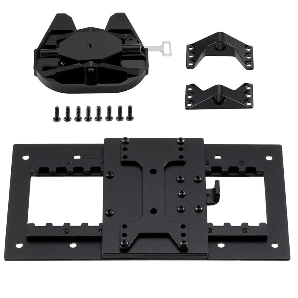 RC Models Spare Parts For Tamiya 1/14 Metal Grinding Disc Base Movable Fifth Wheel Tractor Truck RC Engineer Vehicle Cars Parts