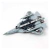 172 for Su-57 Fighter Static Metal Diecast Alloy Simulation Scale Model Aircraft Toys Display Hobby Playgame Kit view 4
