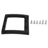 RC Crawler 1/10 Servo Mounting Bracket Aluminum Alloy Stable Structure Bumper Mount Model Accessory Assemble RC Jouets Parts(Black) view 2