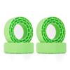 PHJKCRWXUL 4pcs Silicone Rubber Inserts for (68-72mm) 1.3" Tires (1370)(Green) view 1