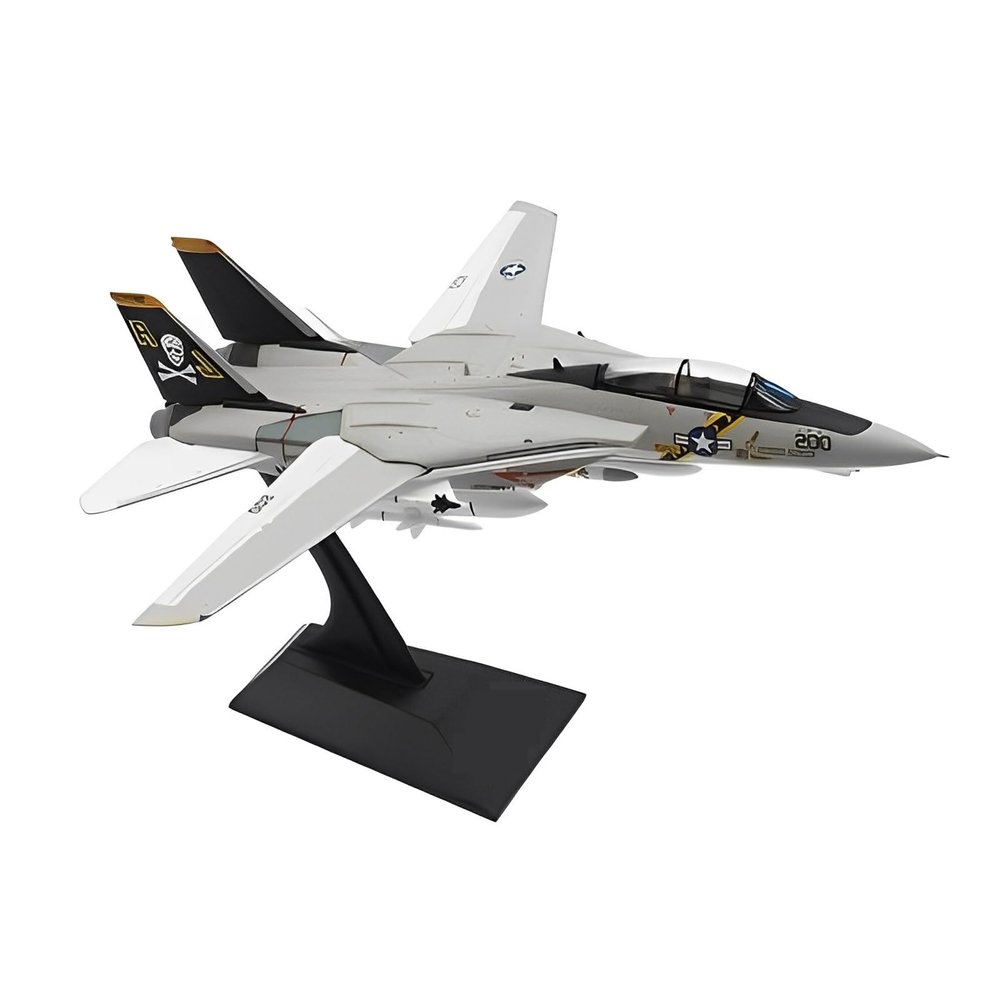 148 for VF-84 F-14 Diecast Scale Alloy Simulation Fighter Model Collection Souvenir Display Hobby Playgame Kit
