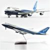 Airplane Model 1150 B747 Aircraft Model Diecast Resin Airplanes with LED Light for Display,Gift&Collection view 1
